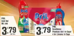 Conté Supermercati Pril Gold Gel offerta