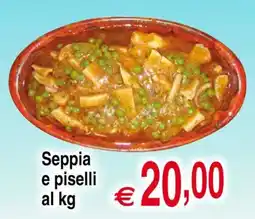 Centro Oceano Seppia e piselli offerta