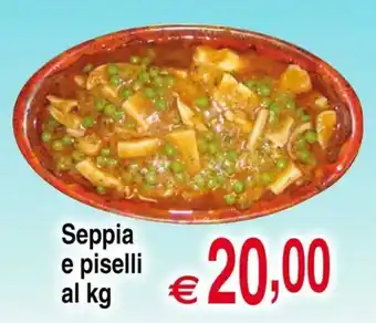 Seppia e piselli