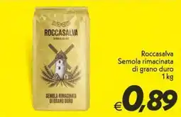 Iper Super Conveniente Roccasalva Semola rimacinata di grano duro offerta