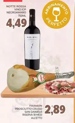 Eté Notte Rossa Vino IGP Negroamaro offerta