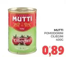 Eté Mutti pomodorini ciliegini offerta
