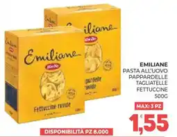 Eté Emiliane Pasta all'uovo offerta