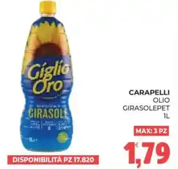 Eté Carapelli olio girasolepet offerta