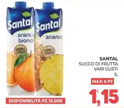 Eté Santal succo di frutta vari gusti offerta