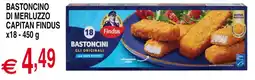 Centro Oceano Bastoncini di merluzzo Capitan Findus offerta