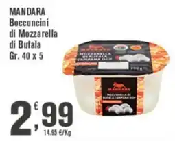 Conté Supermercati Bocconcini di Mozzarella di Bufala Mandara offerta