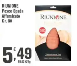 Conté Supermercati Riunione Pesce Spada Affumicato offerta