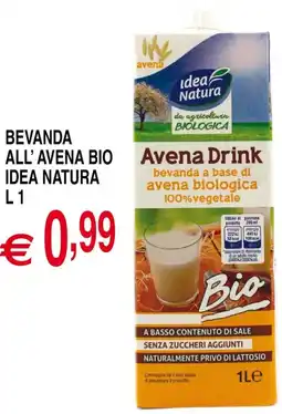 Centro Oceano Avena Drink Idea Natura offerta