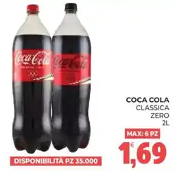 Eté Coca Cola Classica Zero offerta