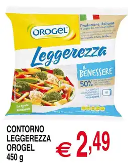 Centro Oceano Contorno Leggerezza Orogel offerta