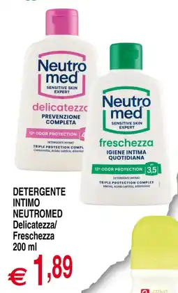 Centro Oceano Detergente Intimo Neutromed Delicatezza/Freschezza offerta