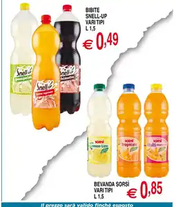 Centro Oceano Bibite Snell-up offerta
