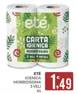 Eté Eté carta igienica morbissima offerta