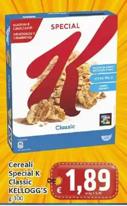 Paghi Poco Cereali Special K Classic Kellogg's offerta