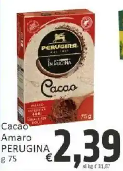Paghi Poco Cacao Amaro PERUGINA offerta