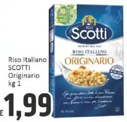 Paghi Poco Riso Italiano Scotti Originario offerta