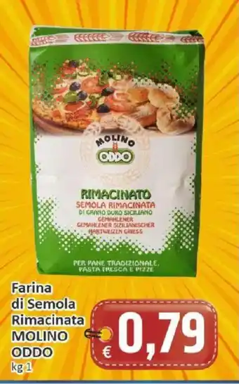 Farina di Semola Rimacinata Molino Oddo