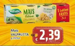 Paghi Poco Mais italiano Valfrutta offerta
