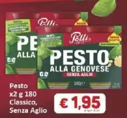 Paghi Poco Pesto alla genovese senza aglio offerta
