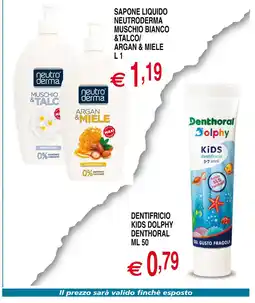 Centro Oceano Sapone liquido Neutroderma offerta