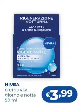 Acqua & Sapone NIVEA crema viso giorno e notte offerta