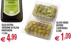 Centro Oceano Olive verdi intere I Gustaioli offerta