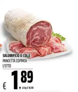 Coop Master Alleanza 3.0 Pancetta coppata offerta