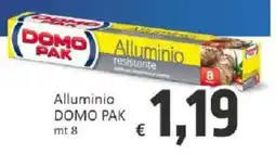 Paghi Poco Alluminio DOMO PAK offerta