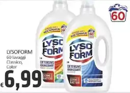 Paghi Poco Lysoform Detersivo Igienezzante Classico offerta