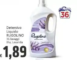 Paghi Poco Detersivo liquido Rugolino offerta