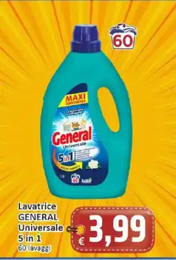 Paghi Poco Lavatrice General Universale offerta