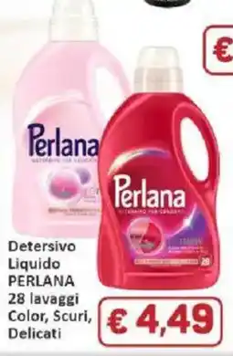 Paghi Poco Detersivo liquido Perlana offerta