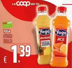 Coop Master Alleanza 3.0 Yoga succhi offerta
