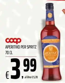 Coop Master Alleanza 3.0 Aperitivo per spritz offerta
