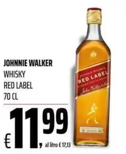 Coop Master Alleanza 3.0 Johnnie Walker Whisky Red Label offerta