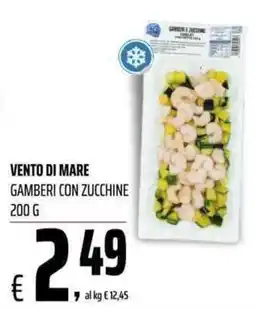 Coop Master Alleanza 3.0 Vento di mare gamberi con zucchine offerta