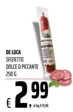 Coop Master Alleanza 3.0 De Luca Sfizietto Dolce o Piccante offerta
