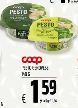 Coop Master Alleanza 3.0 Pesto genovese offerta
