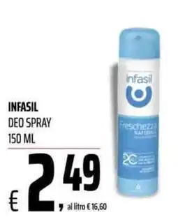 Coop Master Alleanza 3.0 Infasil deo spray offerta
