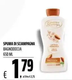 Coop Master Alleanza 3.0 Spuma di sciampagna bagnodoccia offerta