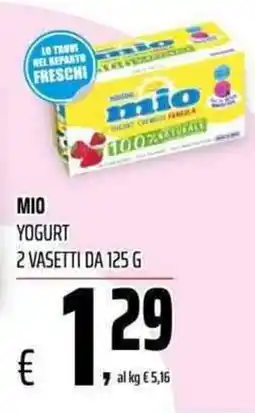 Coop Master Alleanza 3.0 Mio Yogurt offerta