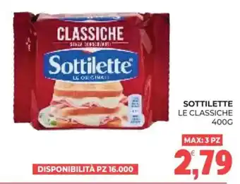 Sottilette le classiche