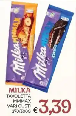 Eté Milka Tavoletta Mmmax offerta
