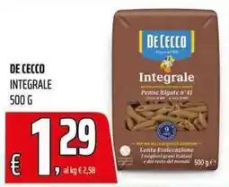 Coop Master Alleanza 3.0 De Cecco integrale offerta