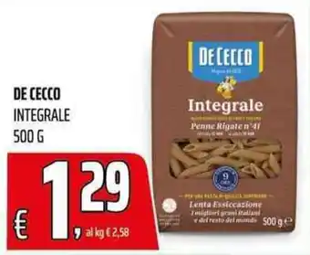 De Cecco integrale