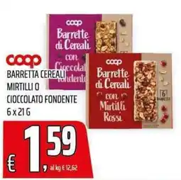Coop Master Alleanza 3.0 Barrette Cereali Coop offerta