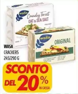 Coop Master Alleanza 3.0 Wasa Crackers offerta