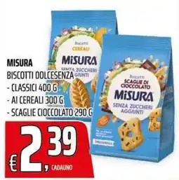 Coop Master Alleanza 3.0 Biscotti dolcesenza Misura offerta