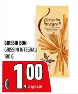 Coop Master Alleanza 3.0 Grissini integrali Grissin Bon offerta